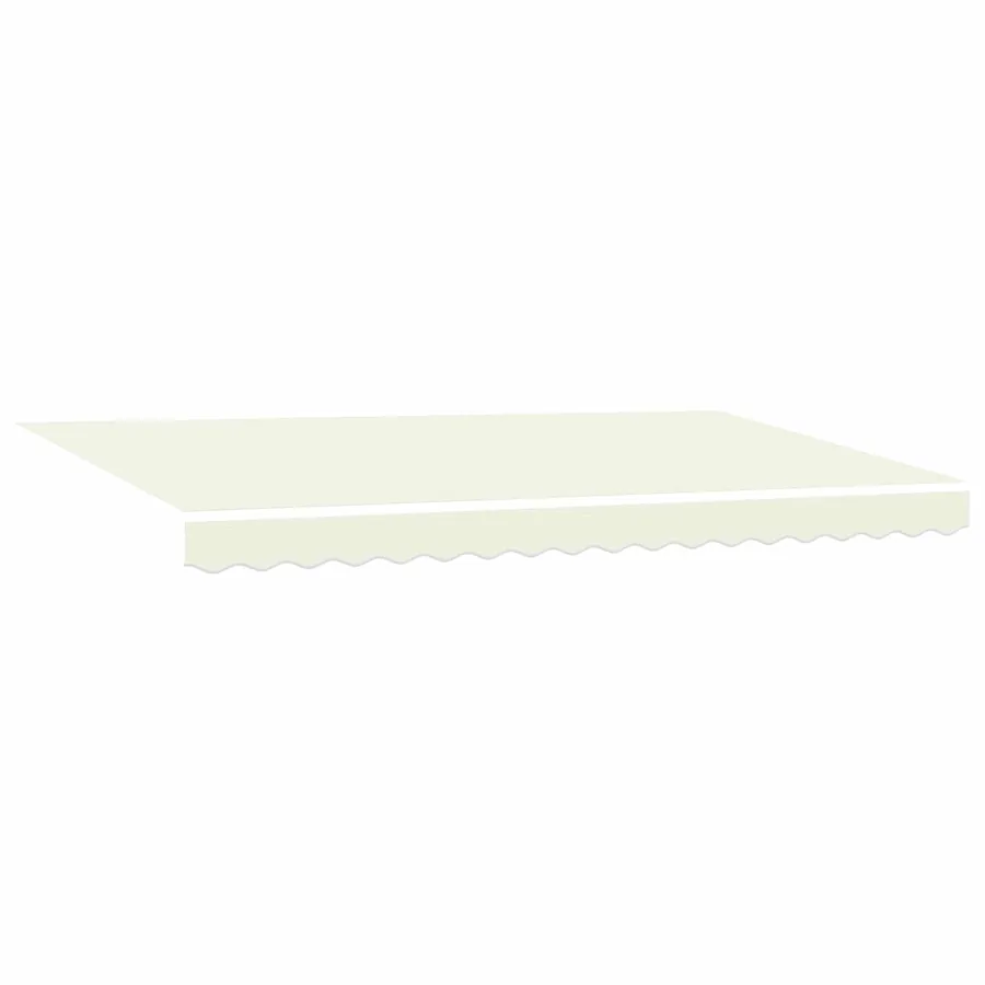 Auvent Rétractable Crème 350 x 200 cm tissu - 2