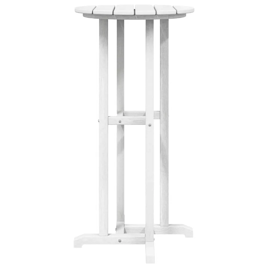 Table de bar Blanc 55 x 55 x 107 cm Polyéthylène - 5