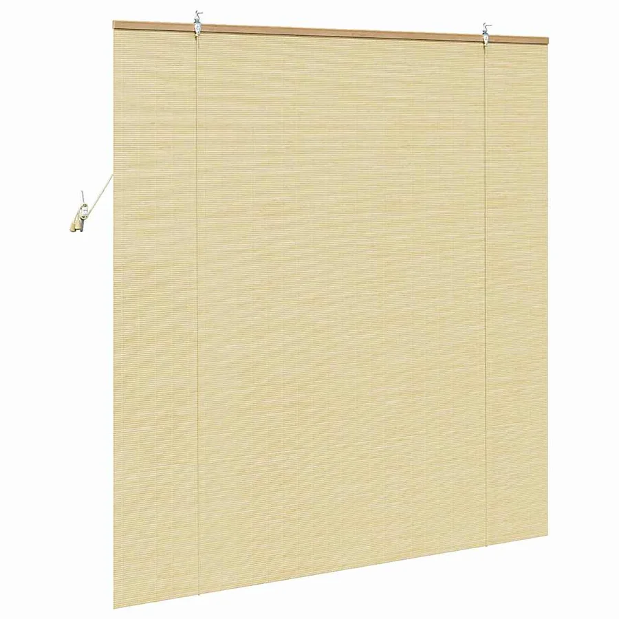 Store enrouleur Nature 140 x 160 cm Bambou - 5