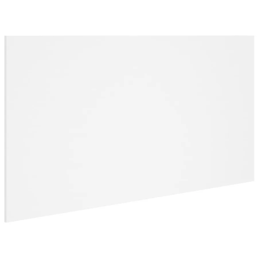 Tête de lit Blanc 160x1,5x80 cm Bois d'ingénierie - 2