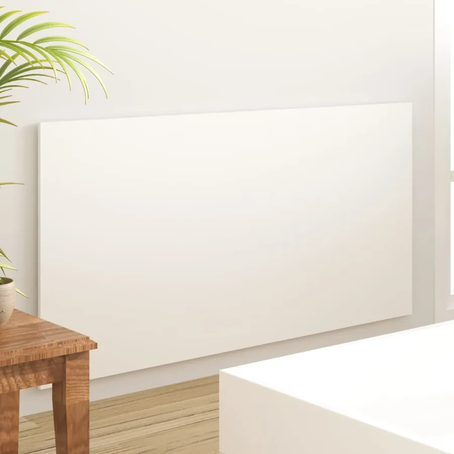 Tête de lit Blanc 160x1,5x80 cm Bois d'ingénierie - 4