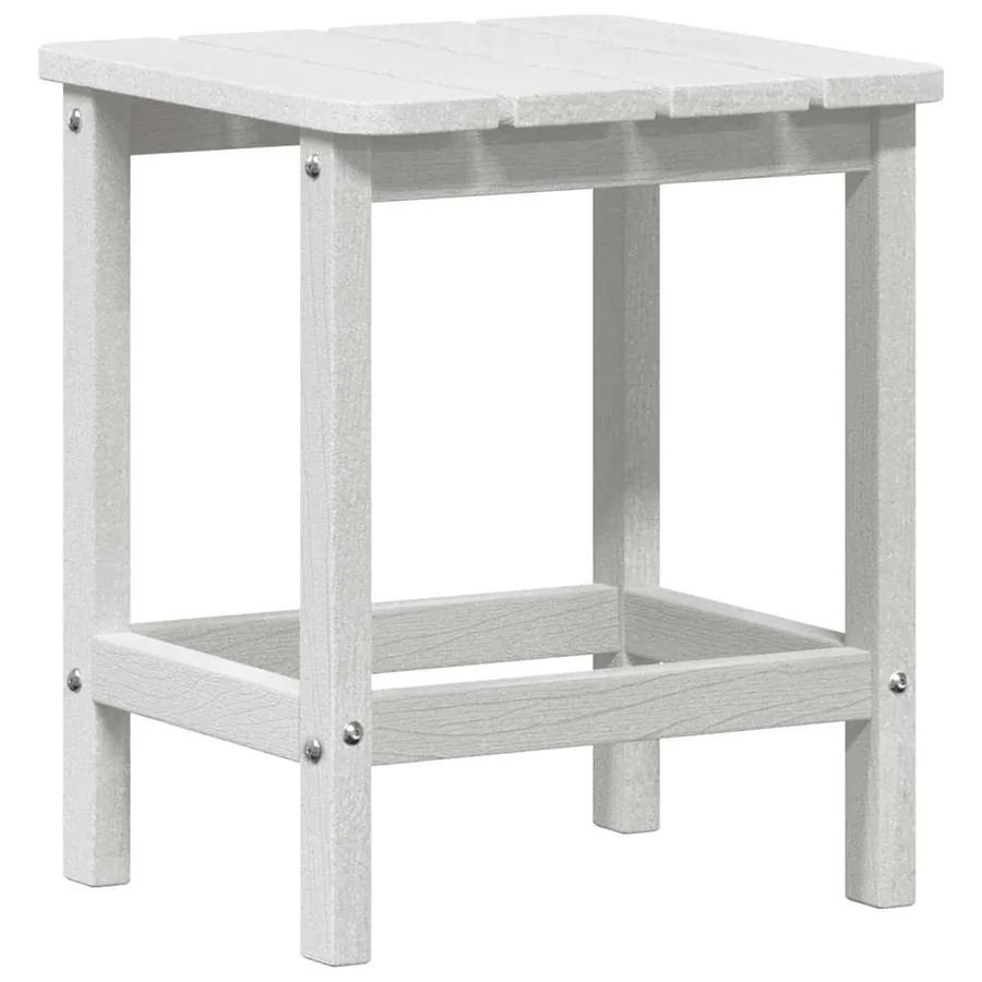 Chaise de jardin 3 pcs Blanc Polyéthylène - 6