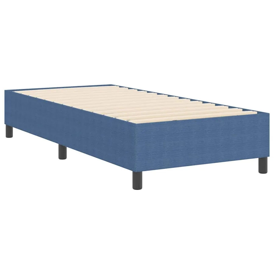 Cadre de lit plateforme Bleu 90 x 190 cm - 7