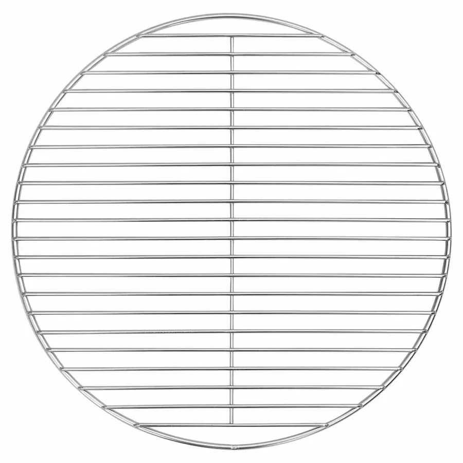 Grille de barbecue Argenté 43 x 43 cm Acier inoxydable