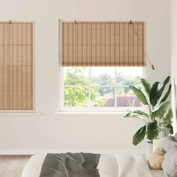 Store enrouleur Nature 150 x 160 cm Bambou