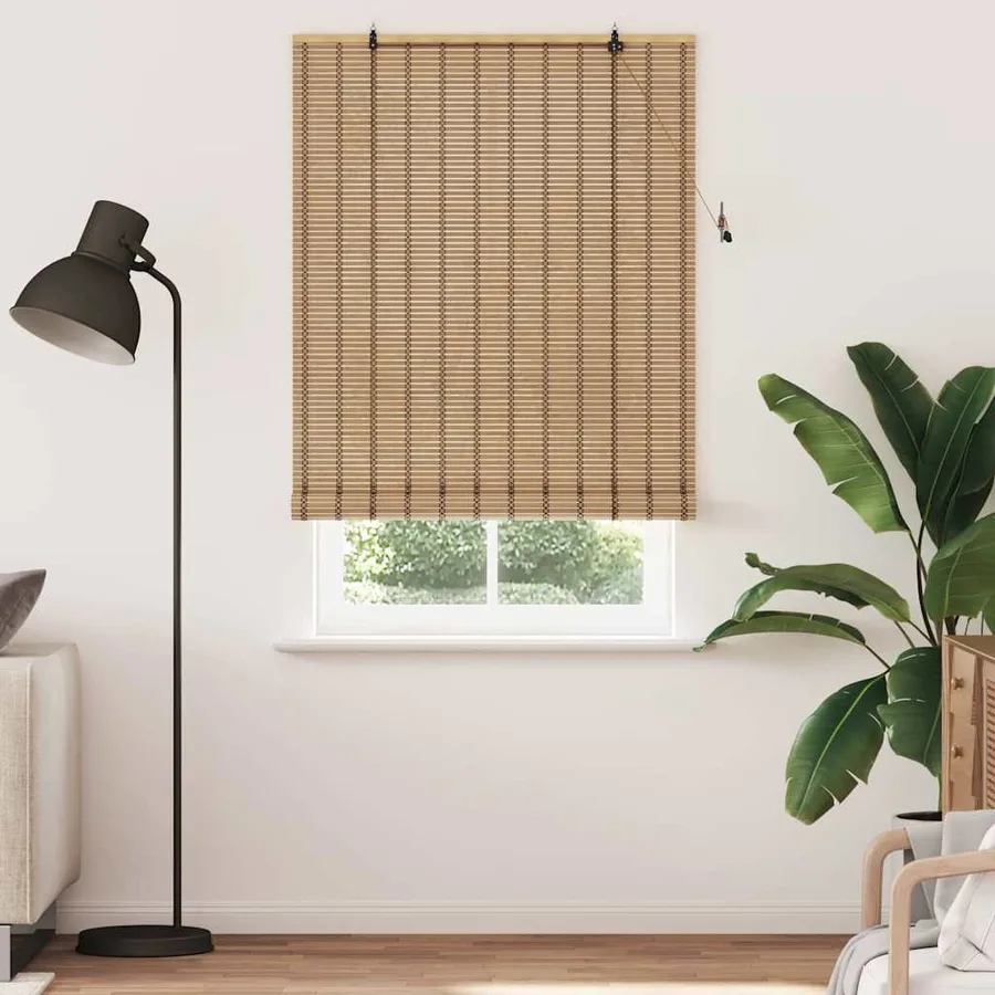 Store enrouleur Nature 110 x 220 cm Bambou - 3