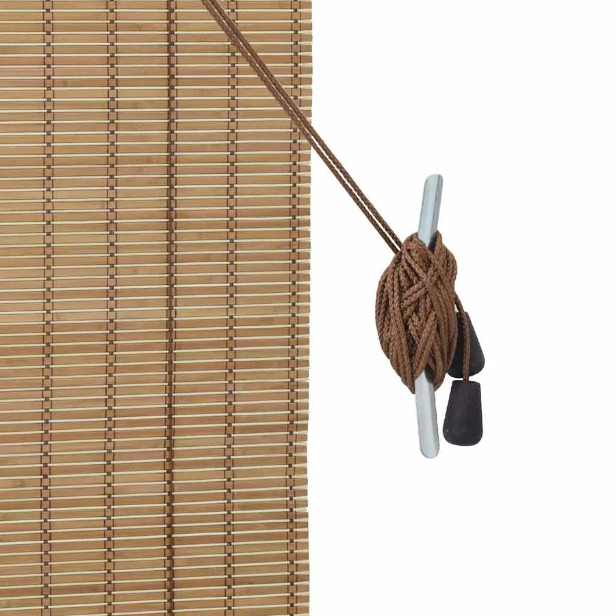Store enrouleur Nature 110 x 220 cm Bambou - 6