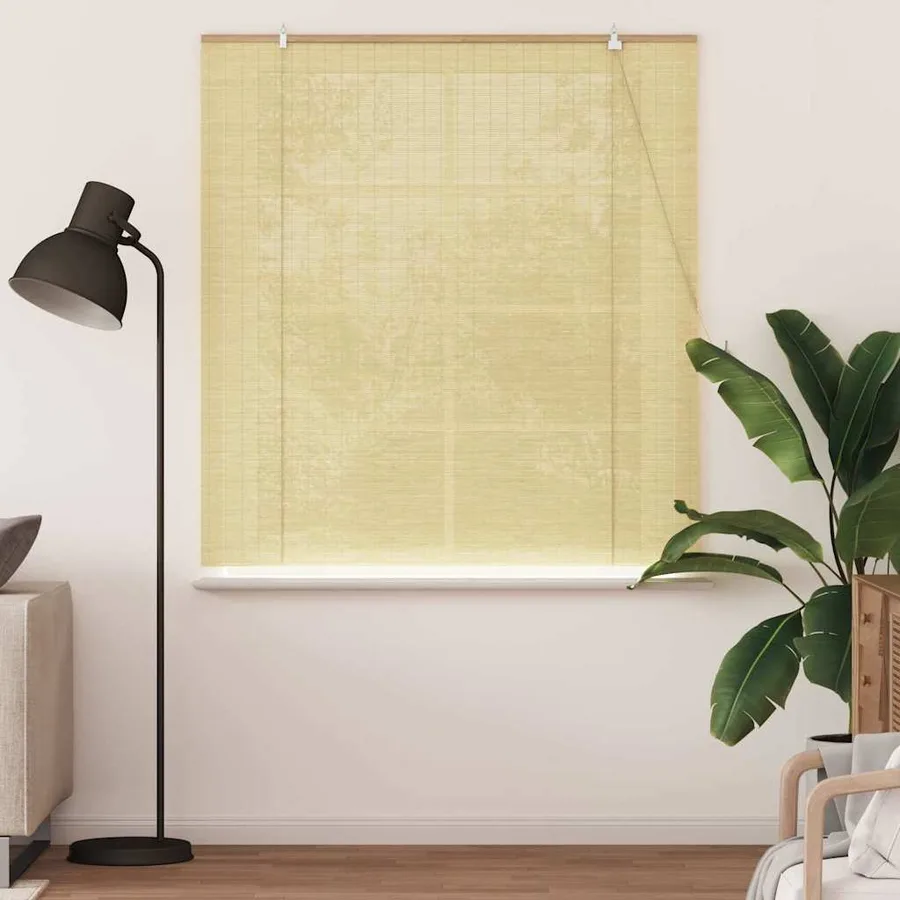 Store enrouleur Nature 150 x 160 cm Bambou - 3