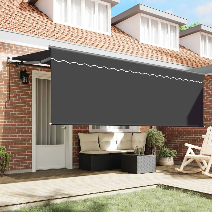 Auvent Rétractable Anthracite 350 x 200 cm - 3