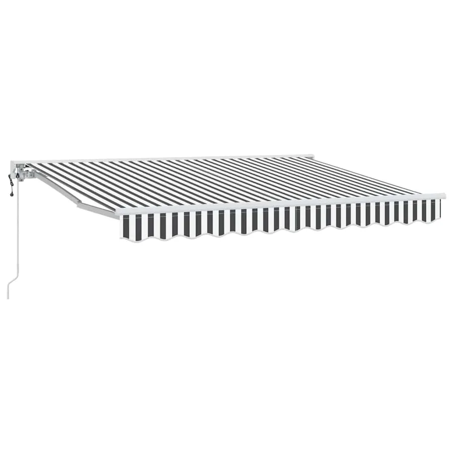 Cadre d'auvent Anthracite et blanc 300 x 200 cm - 2