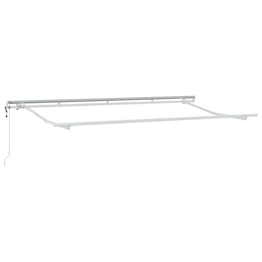 Auvent Rétractable Anthracite 400 x 200 cm tissu - 4
