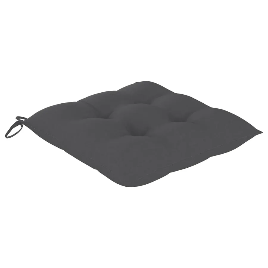 Chaises de jardin avec coussins lot de 2 Bois d'acacia massif - 10