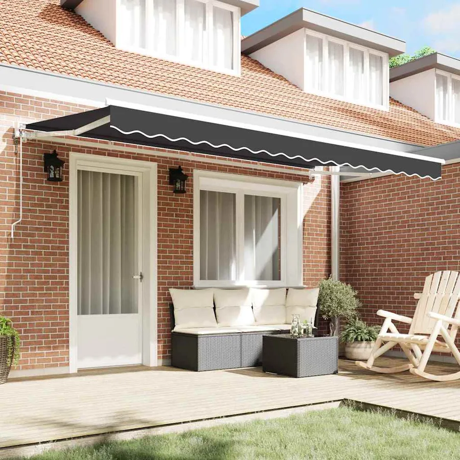 Cadre d'auvent Anthracite 400 x 200 cm - 3