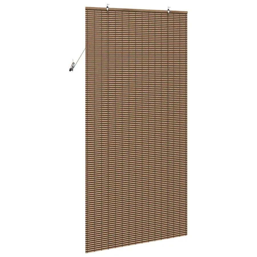 Store enrouleur Marron 100 x 220 cm Bambou - 5