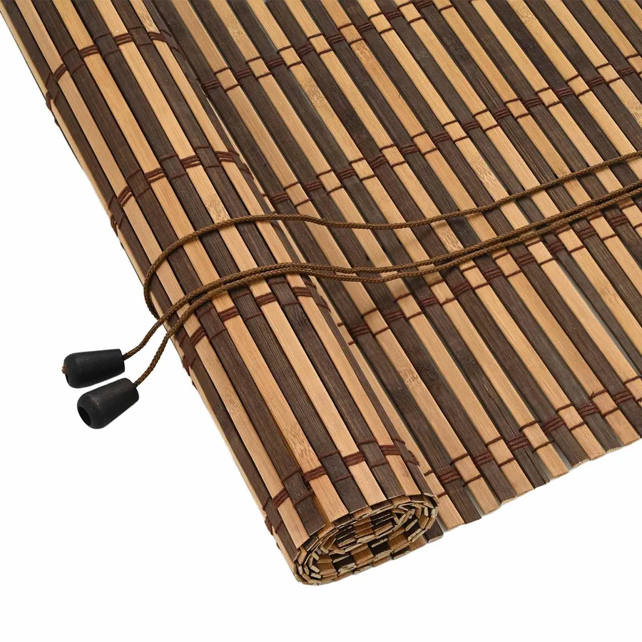 Store enrouleur Marron 90 x 220 cm Bambou - 2