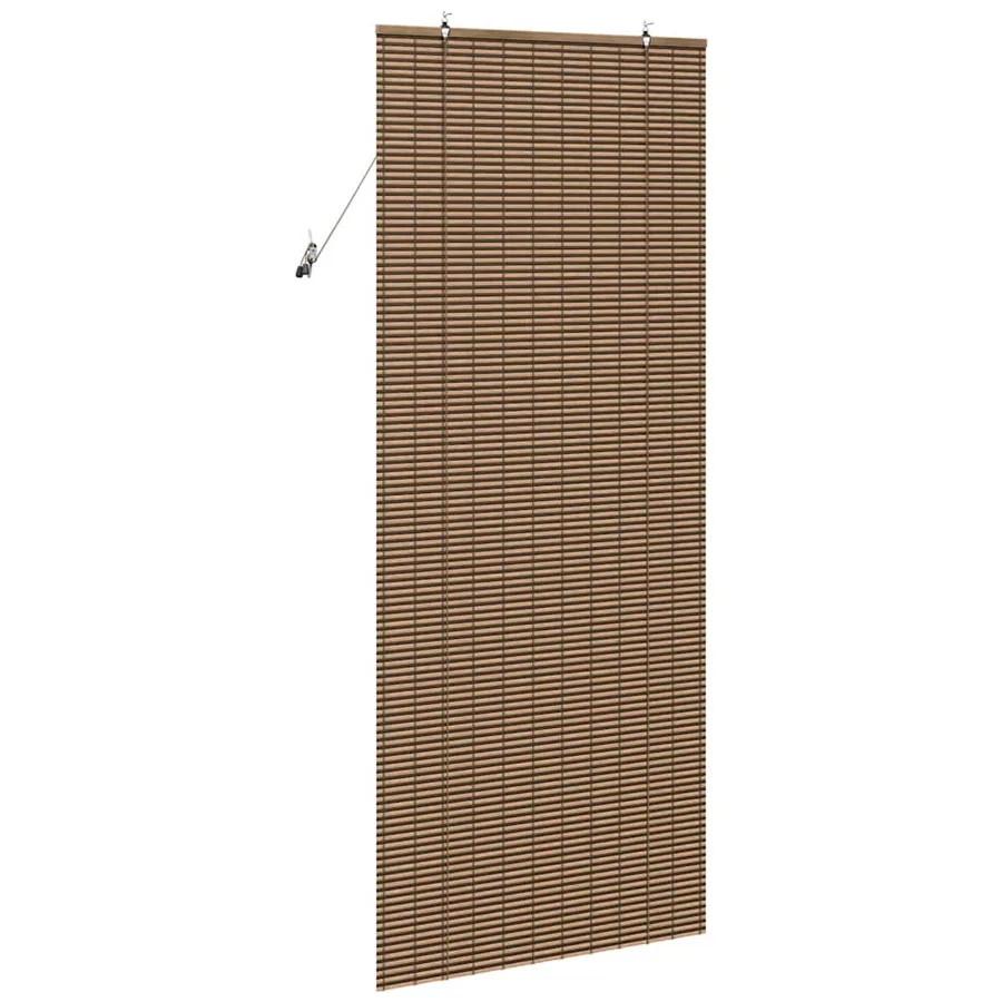 Store enrouleur Marron 90 x 220 cm Bambou - 5