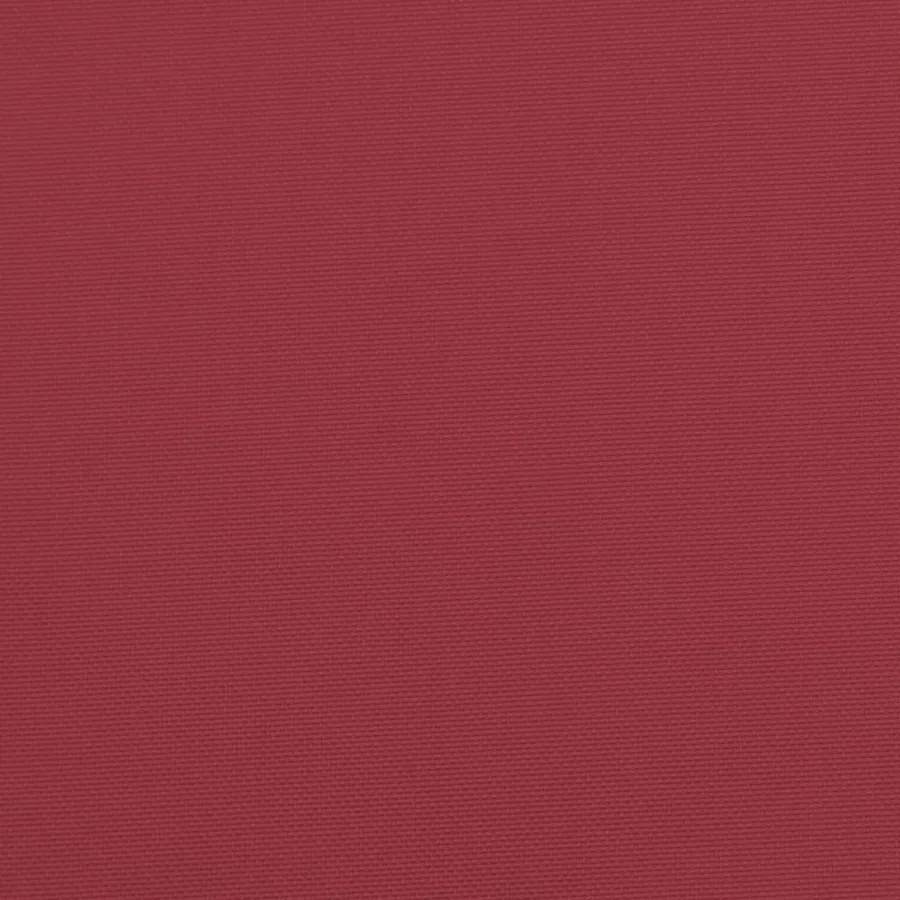 Coussin de chaise de terrasse rouge bordeaux (75+105)x50x4 cm - 8