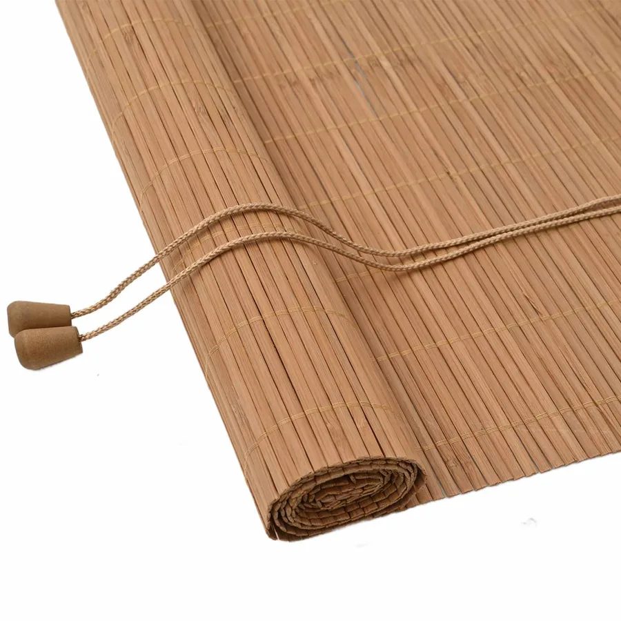 Store enrouleur Marron 60 x 160 cm Bambou - 2
