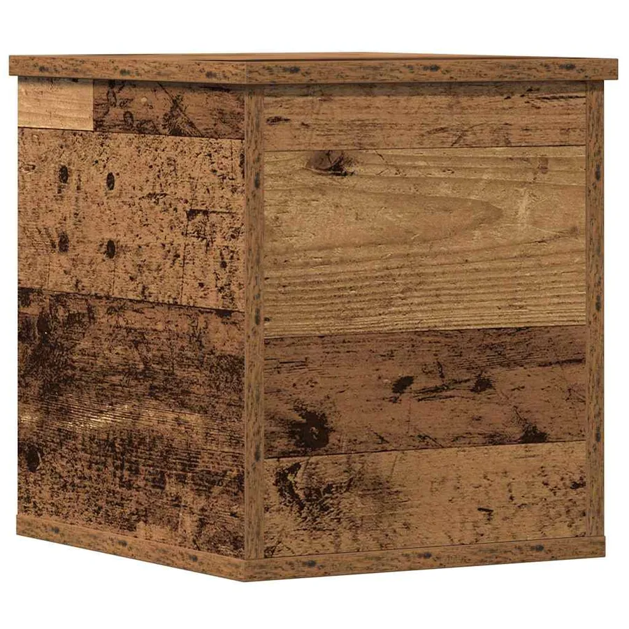 Boîte de Rangement avec stockage Bois Ancien 30 x 35 x 35 cm - 2