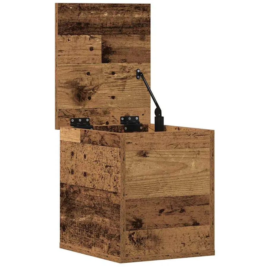 Boîte de Rangement avec stockage Bois Ancien 30 x 35 x 35 cm - 5
