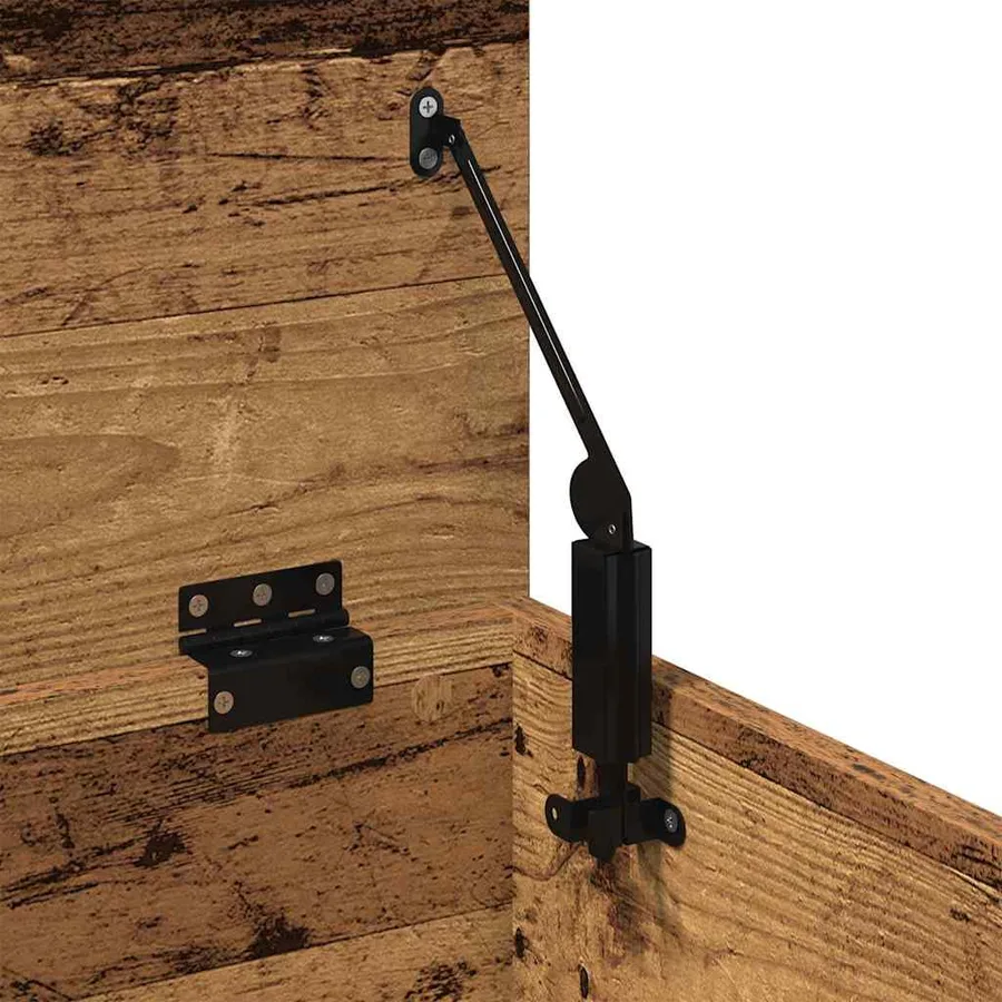 Boîte de Rangement avec stockage Bois Ancien 30 x 35 x 35 cm - 9