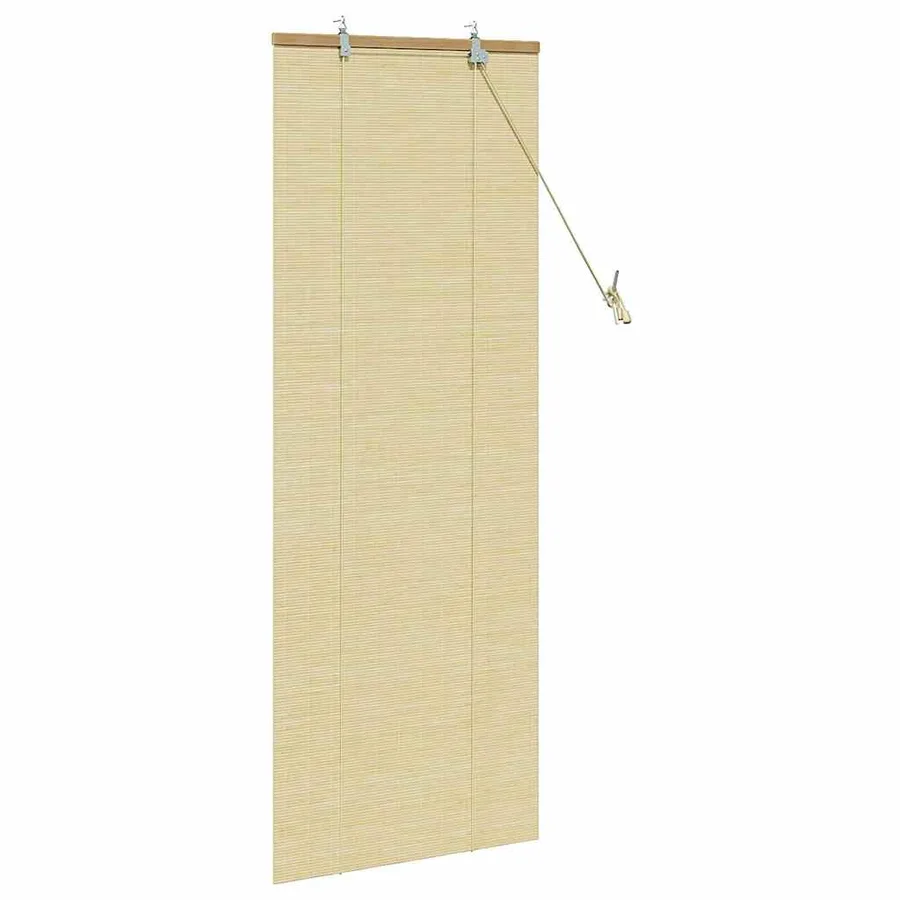 Store enrouleur Nature 60 x 160 cm Bambou - 4
