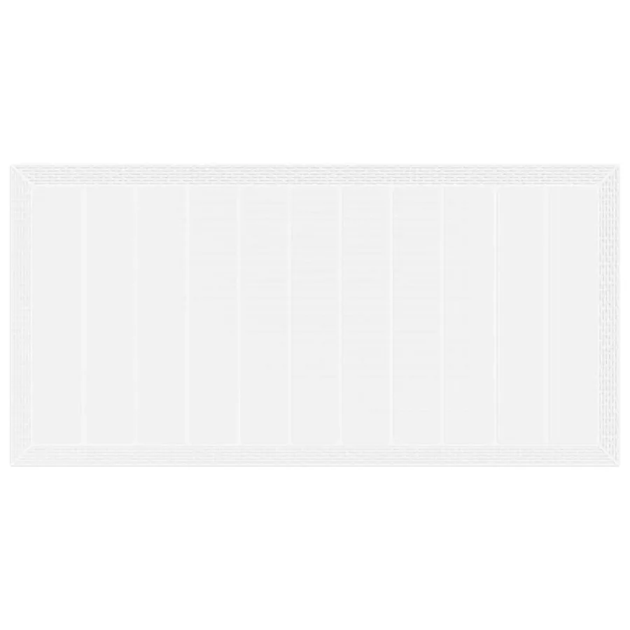 Table de Jardin Blanc 200 x 100 x 73 cm polyrotin - 7