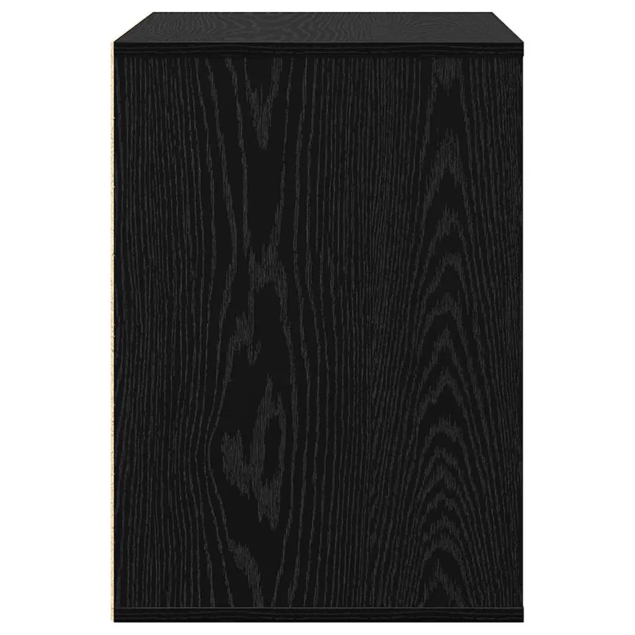 Armoire à tiroirs Noir 61 x 41 x 58 cm Bois d'ingénierie - 7
