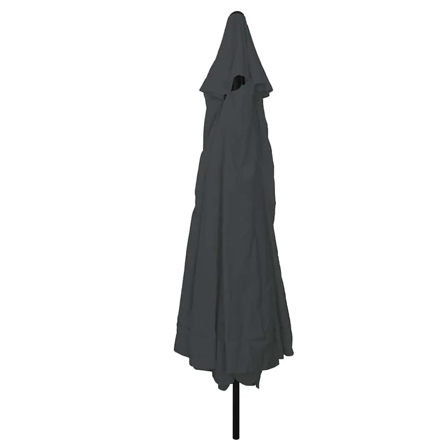 Parasol de jardin Anthracite 394 x 394 x 248 cm - 2