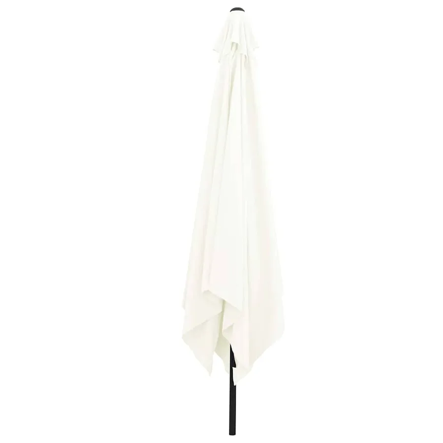 Parasol de jardin Sable 295 x 295 x 245 cm Polyester et Acier - 3