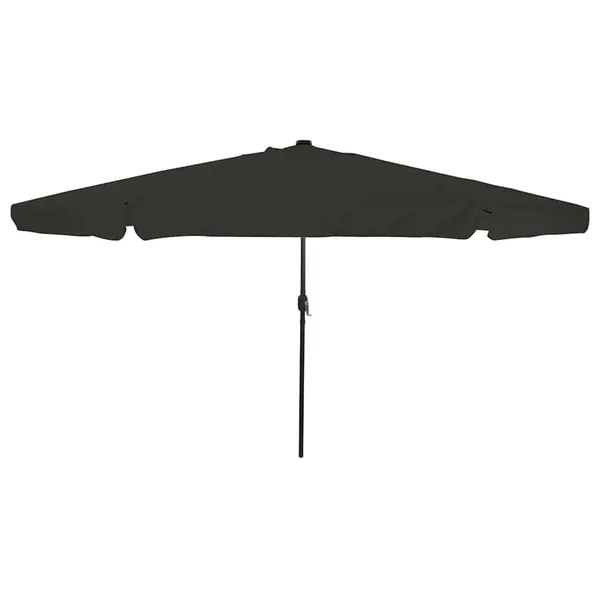 Parasol de jardin Noir 395 x 395 x 245 cm Polyester