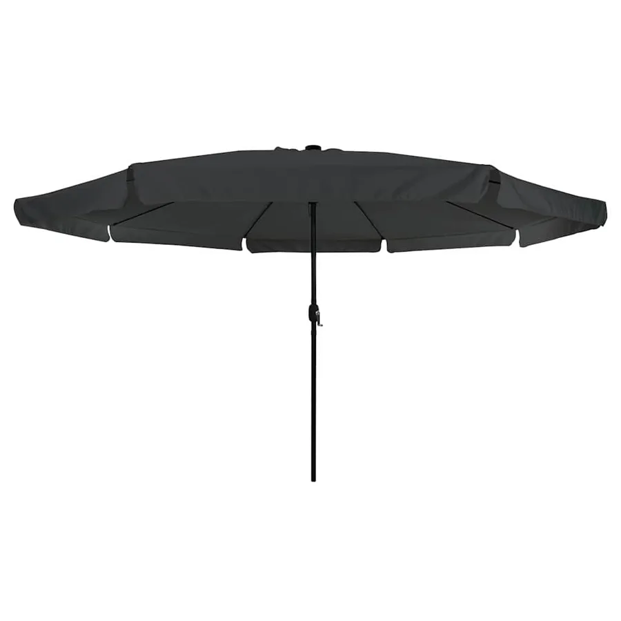 Parasol de jardin Anthracite 395 x 395 x 245 cm Polyester - 4