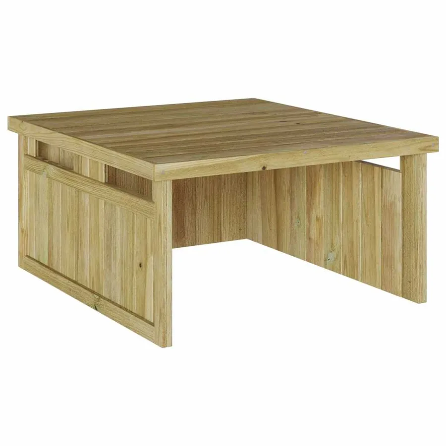 Garage pour tondeuse à gazon Marron 73.5 x 81.5 x 38.5 cm - 2