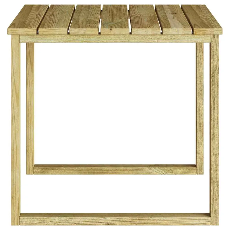 table Naturel 50,5 x 50 x 46 cm Pinède imprégnée - 6