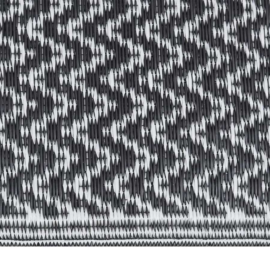 Tapis d'extérieur ARAKIL Noir 140x200 cm PP - 3