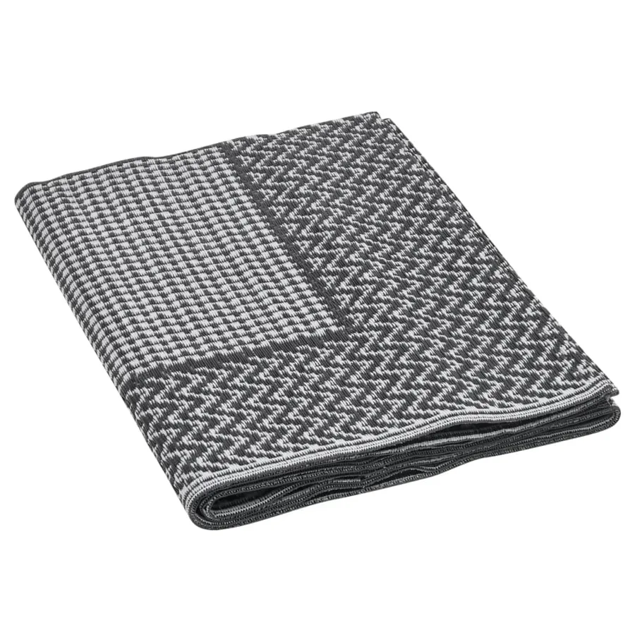Tapis d'extérieur ARAKIL Noir 140x200 cm PP - 5