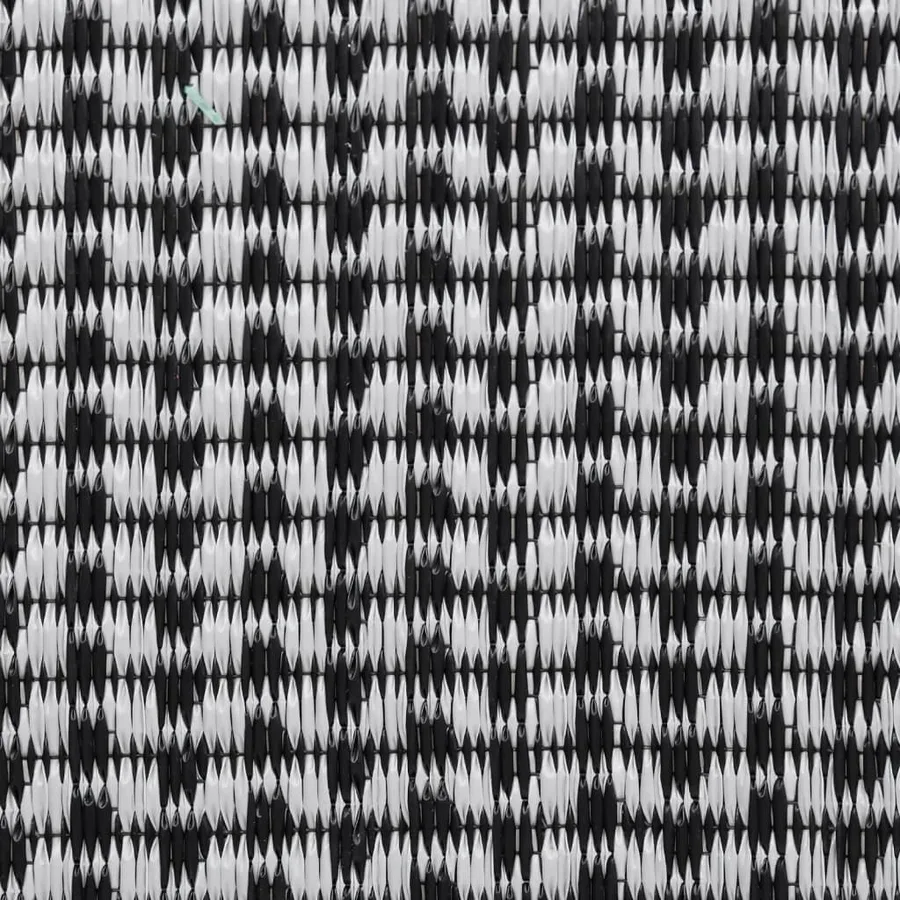 Outdoor Rug ARAKIL Black 140x200 cm PP - 6