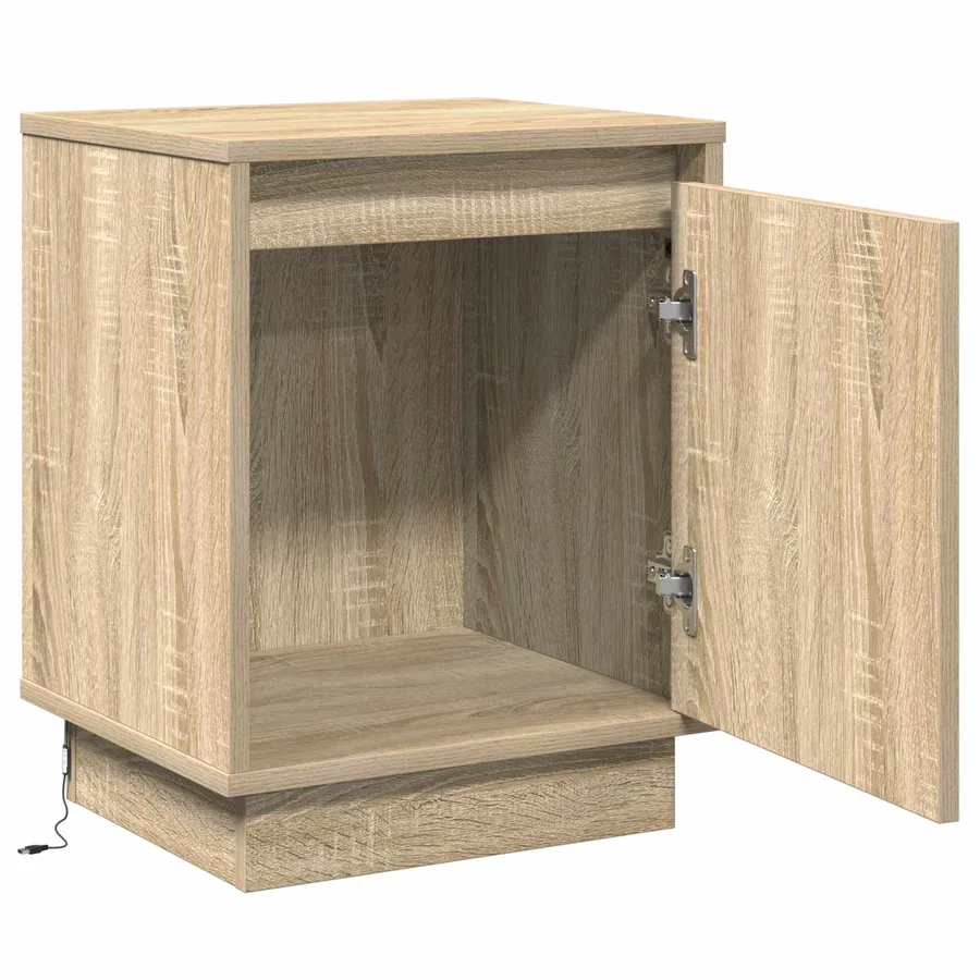 Cabinet de chevet Chêne Sonoma 39 x 34,5 x 50 cm - 5
