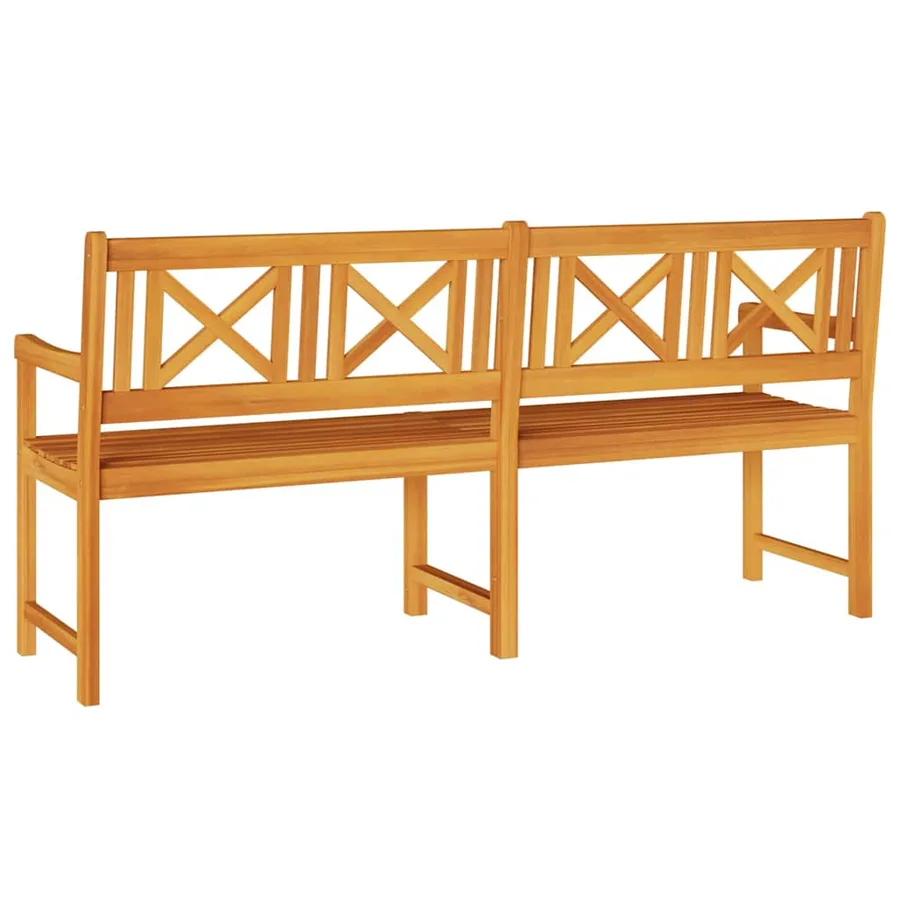 Banc extérieur Naturel 180 x 56 x 90 cm Bois d'Acacia Massif - 6