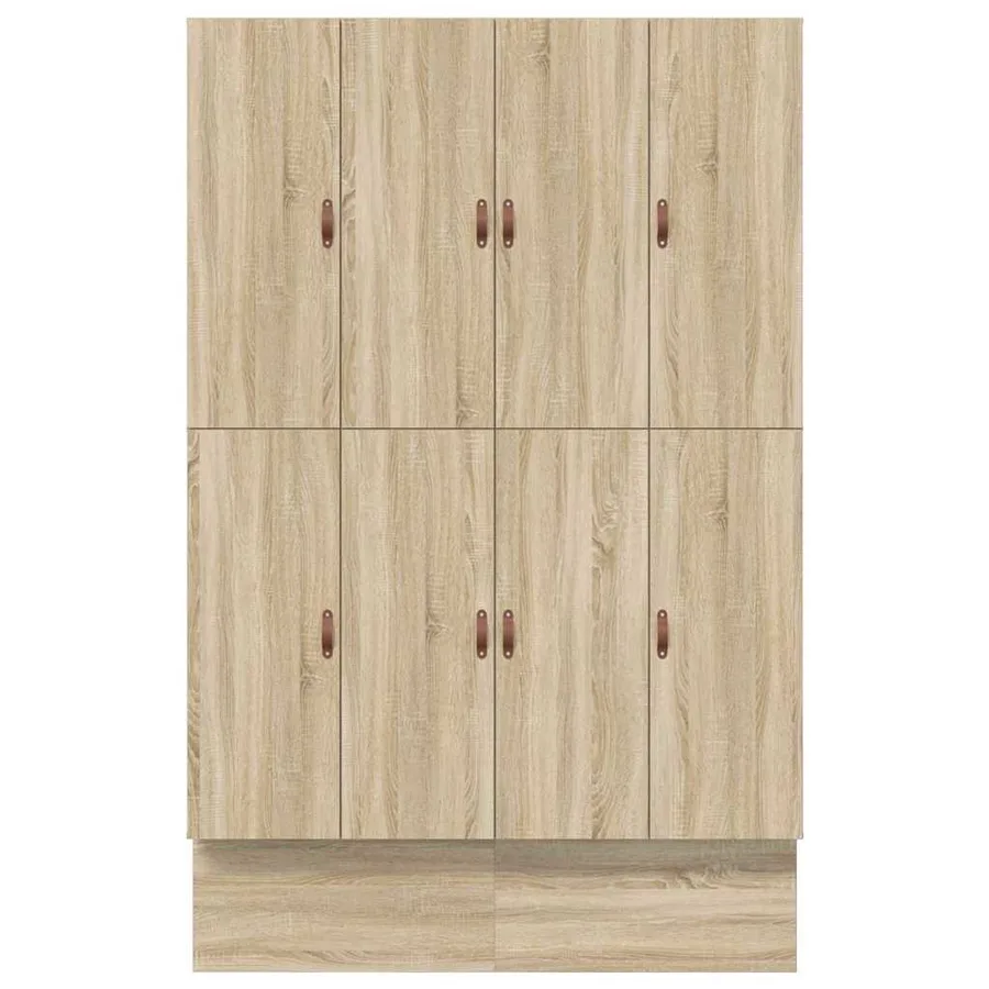 Cadre de lit avec rangement avec tiroir Chêne Sonoma 140 cm - 9