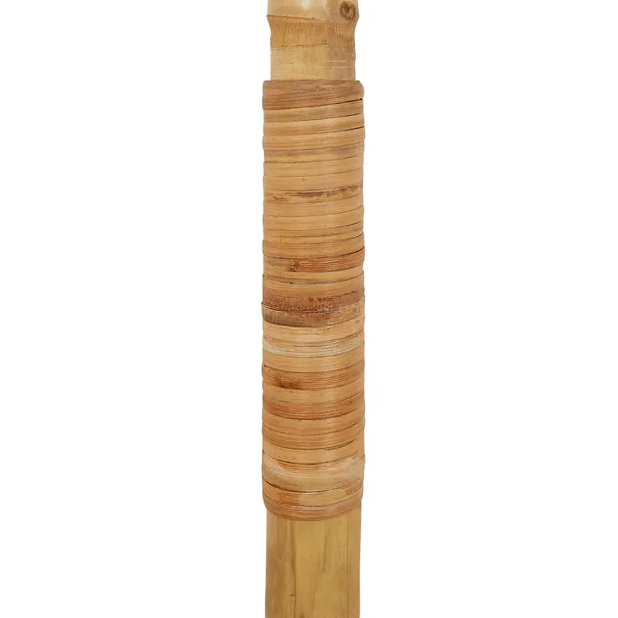 Parasol Tiki avec toile en feuille de bananier 240 cm en bambou - 9