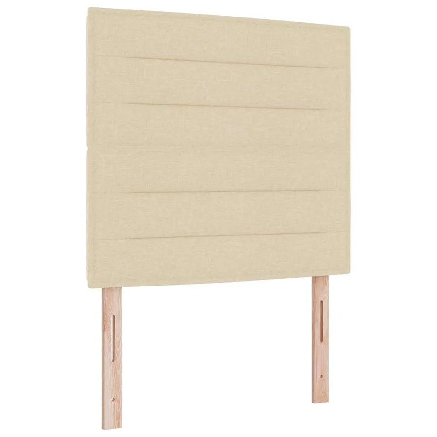 Tête de lit Crème 100 cm tissu - 2