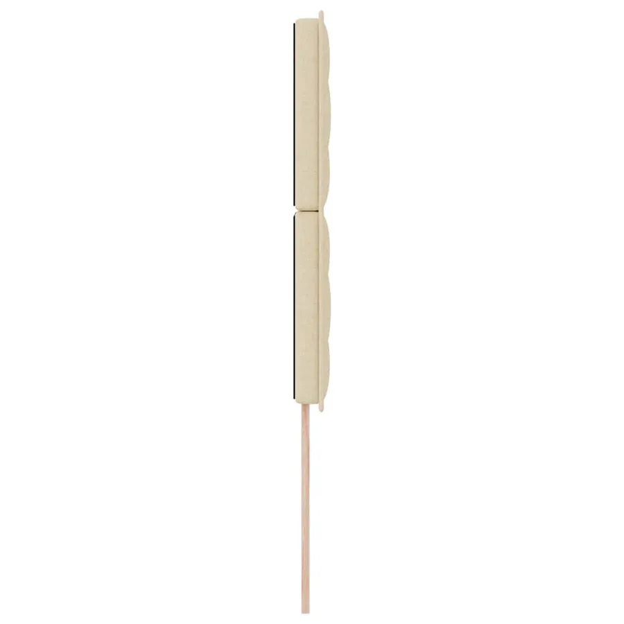 Tête de lit Crème 100 cm tissu - 5