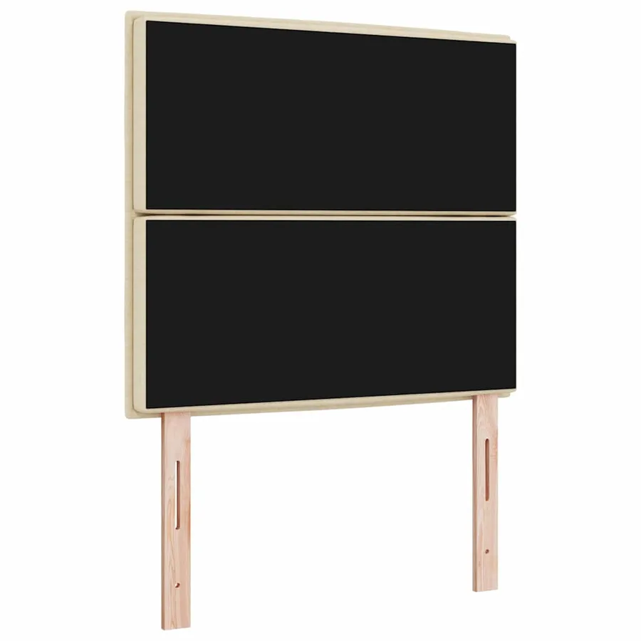 Tête de lit Crème 100 cm tissu - 6