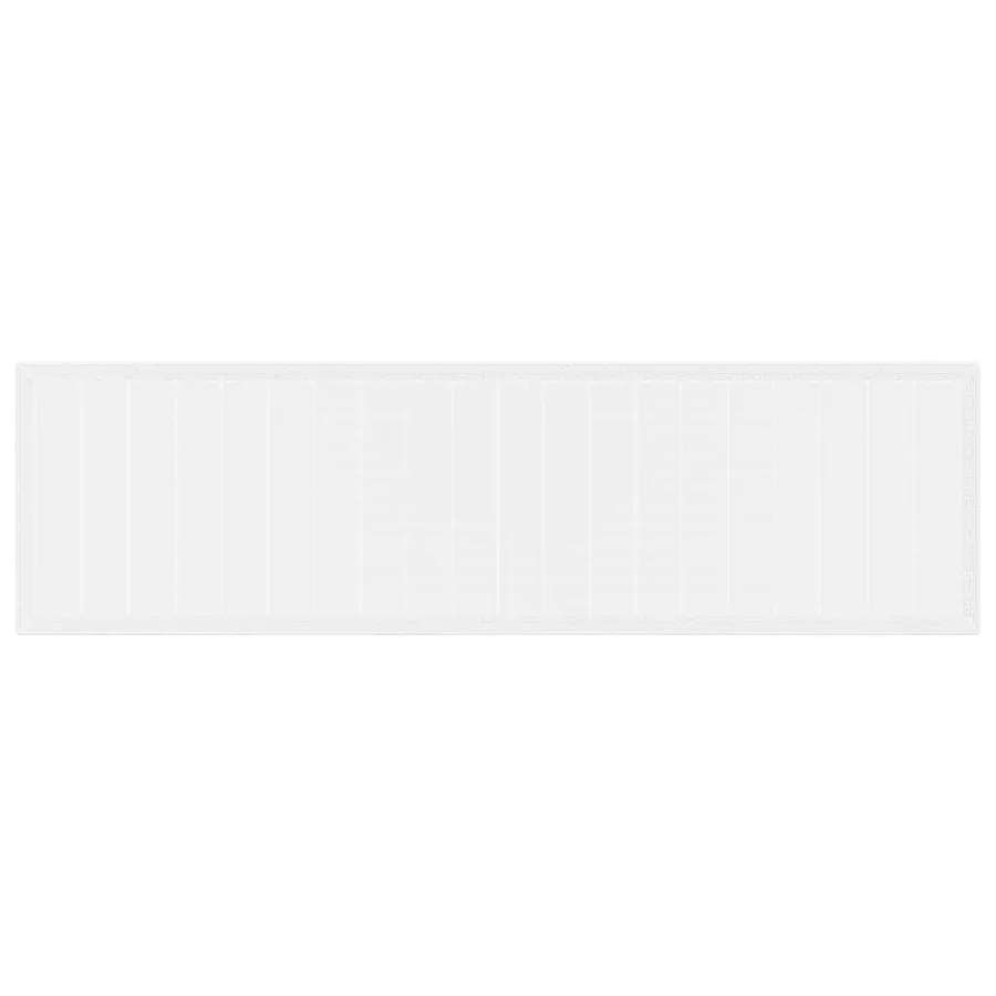 Table de Jardin Blanc 350 x 100 x 74 cm polyrotin - 7