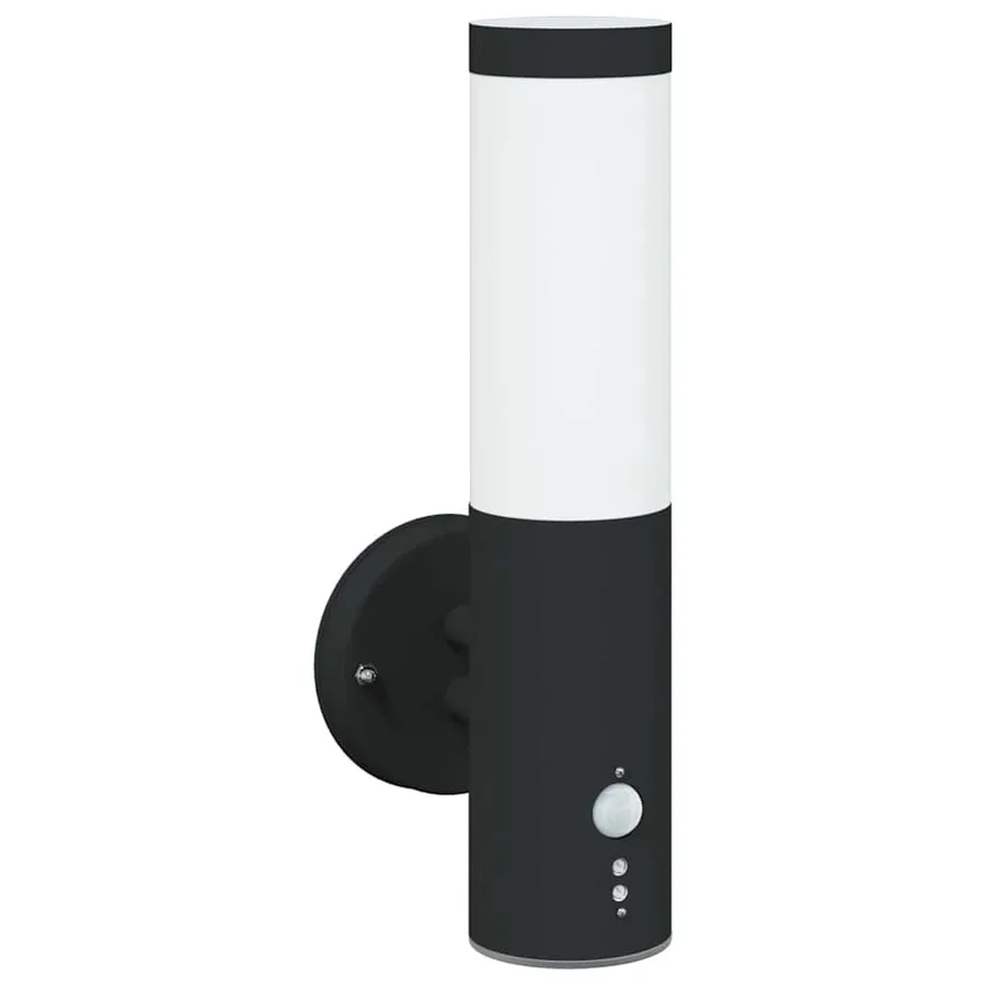 Applique Murale Extérieure Noir 15 x 7,5 x 33 cm - 2