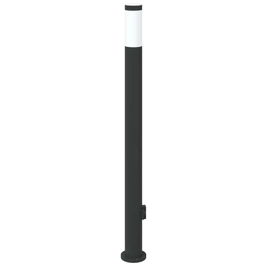 Borne lumineuse avec sortie 110 cm en acier inoxydable IP44 - 4
