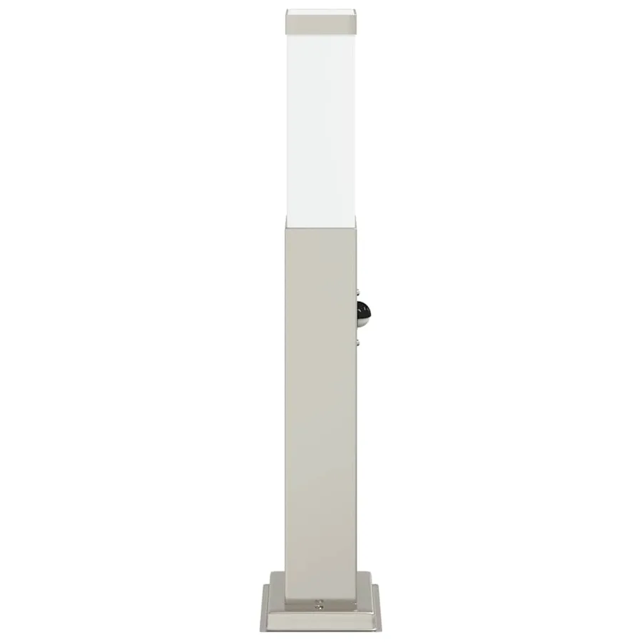 Borne lumineuse avec détecteur 50 cm en acier inoxydable IP44 - 4