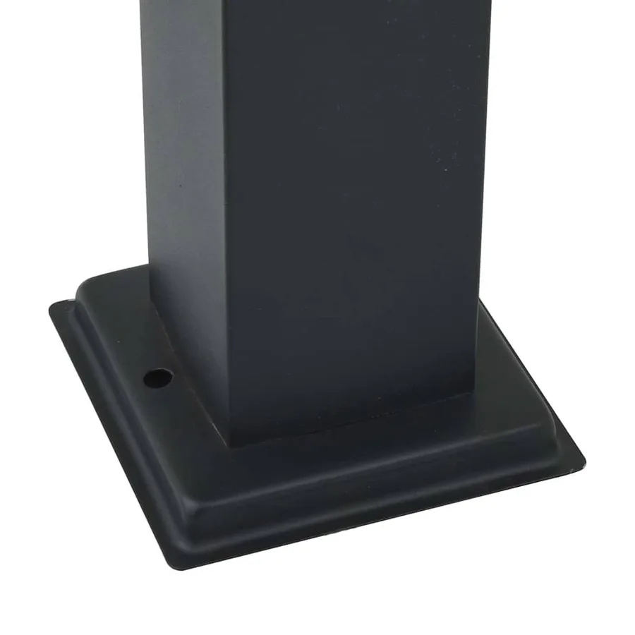 Borne lumineuse avec sortie 110 cm Noir IP44 - 11