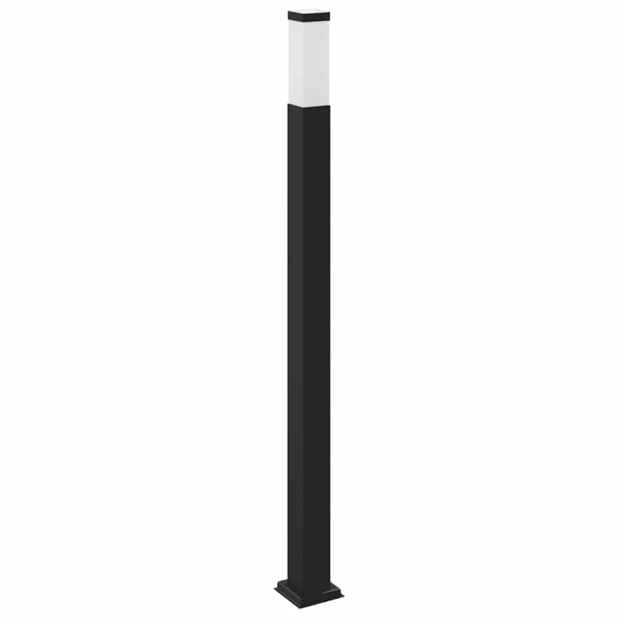 Borne lumineuse avec sortie 110 cm Noir IP44 - 5